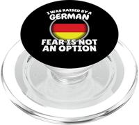 I was raised by a German Germany Flag Gift for Son Daughter PopSockets PopGrip for MagSafe