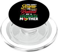 I Was Raised By A Guyanese Mother Funny Guyanese PopSockets PopGrip for MagSafe