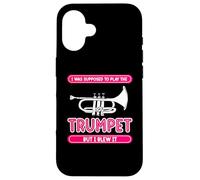 I was supposed to play the trumpet but I blew it - Trumpet Case for iPhone 16