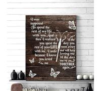 I was Supposed to Spend The Rest of My Life with You Poster Tin Sign Wall Poster Decor Funny Retro Bar Coffee Club Pub Gift Wall Decor Sign 8x12 Inch