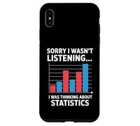 I Was Thinking About Statistics Funny Data Analyst Case for iPhone XS Max
