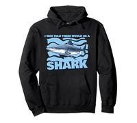 I Was Told There Would Be a Shark Funny Ocean Lovers Pullover Hoodie
