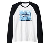 I Was Told There Would Be a Shark Funny Ocean Lovers Raglan Baseball Tee