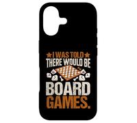 I Was Told There Would Be Board Games Funny Game Night Lover Case for iPhone 17