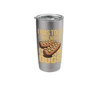 I was Told There Would Be Corn Dogs Humor Stainless Steel Insulated Tumbler