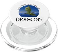 I Was Told There Would Be Dragons Funny Ren Faire PopSockets PopGrip for MagSafe