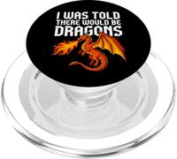 I was Told There Would Be Dragons PopSockets PopGrip for MagSafe