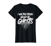 I was Told There Would be Ghosts Funny Value Graphic T-Shirt, Women, Black, M