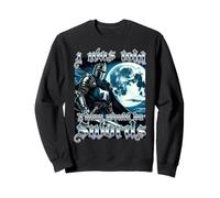 I WAS TOLD THERE WOULD BE SWORDS Funny Knight Middle Age Gag Sweatshirt