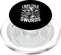 I Was Told There Would Be Swords PopSockets PopGrip for MagSafe
