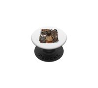 I Was Told This Would Be A Short Trip Funny heroic explorer PopSockets Adhesive PopGrip