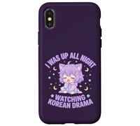 I Was Up All Night Watching Korean Drama Case for iPhone X/XS