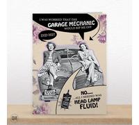 I Was Worried That The Garage Mechanic Would Rip Me Off...- Funny Greetings Card