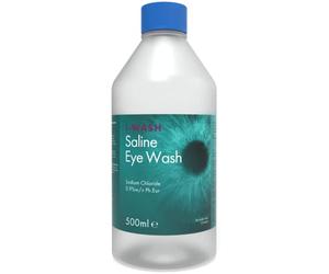I-Wash Bottle - The Premium Eye Wash for Most Minor Eye Irritations, Sterile Saline Solution 0.9% PH EUR, 250ml and 500ml Bottles Available (250 ml Pack of 10 Bottles)