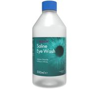 I-Wash Bottle - The Premium Single Use Eye Wash for Most Minor Eye Irritations, Sterile Saline Solution 0.9% PH EUR, 250ml and 500ml Bottles Available (500ml Pack of 1 Bottle)