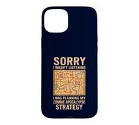 I Wasn't Listening Funny Zombie Apocalypse Humor Case for iPhone 15 Plus