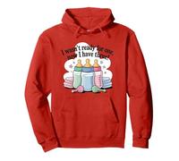 I wasn't ready for one, now I have three funny Triplets mama Pullover Hoodie