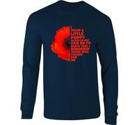 I Wear A Little Poppy Jumper, Lest We Forget Remembrance Day Flower British Armed Forces Modern Gym Men's Gym Bro Gift Sweat Shirt Women Gift Adult Kids Sweater Shirt