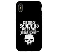 I wear black until there is a darker colour Case for iPhone X/XS