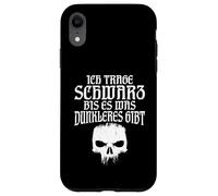 I wear black until there is a darker colour Case for iPhone XR