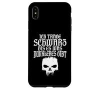 I wear black until there is a darker colour Case for iPhone XS Max