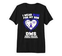 I Wear Blue for My Son Dandy-Walker Syndrome Awareness Premium T-Shirt