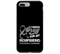 I Wear Gray For My Boyfriend Support Parkinson’s Awareness Case for iPhone 7 Plus/8 Plus