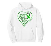 I Wear Green For My Aunt - Mental Health Awareness 2026 Pullover Hoodie