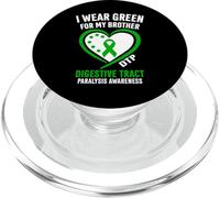 I Wear Green for My Brother DTP Awareness PopSockets PopGrip for MagSafe