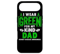 I wear Green For My Dad Shirt - Kidney Disease Awareness Case for iPhone Air