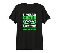 I Wear Green for My Daughter Non-Hodgkin Lymphoma Premium T-Shirt