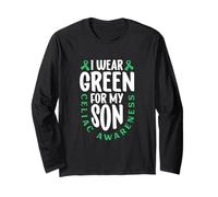 I Wear Green for My Son - Celiac Awareness Long Sleeve T-Shirt
