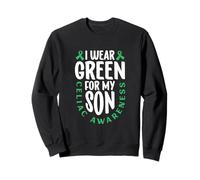 I Wear Green for My Son - Celiac Awareness Sweatshirt