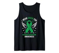I wear Green for Organ Donation Awareness Tank Top