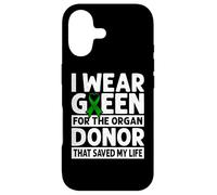 I Wear Green For The Organ Donor That Saved My Life Organ Case for iPhone 17