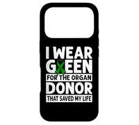 I Wear Green For The Organ Donor That Saved My Life Organ Case for iPhone 17 Pro