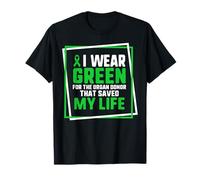 I Wear Green Organ Donation Awareness Kidney Organ Surgery T-Shirt