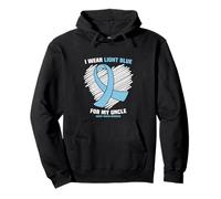 I Wear Light Blue For My Uncle Graves’ Disease Awareness Pullover Hoodie