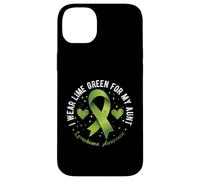 I Wear Lime Green for My Aunt Lymphoma Awarenes Case for iPhone 14 Plus