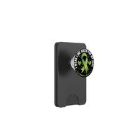 I Wear Lime Green for My Aunt Lymphoma Awarenes PopSockets PopWallet for MagSafe