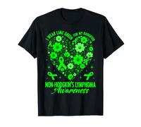 I Wear Lime Green for My Daughter Non-Hodgkin's Lymphoma T-Shirt