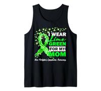 I Wear Lime Green For My Mom Non-Hodgkin's Lymphoma Cancer Tank Top