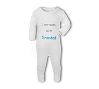 I Wear Nappies just Like Grandad Funny - Baby Romper Suit - New Born