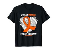 I Wear Orange for My Husband RSD/CRPS Awareness T-Shirt