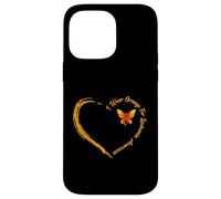 I Wear Orange for My Mom Butterfly MS Awareness Case for iPhone 14 Pro Max