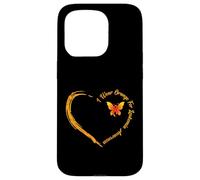 I Wear Orange for My Mom Butterfly MS Awareness Case for iPhone 15 Pro