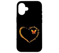 I Wear Orange for My Mom Butterfly MS Awareness Case for iPhone 16