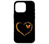 I Wear Orange for My Mom Butterfly MS Awareness Case for iPhone 16 Pro