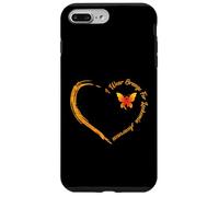 I Wear Orange for My Mom Butterfly MS Awareness Case for iPhone 7 Plus/8 Plus