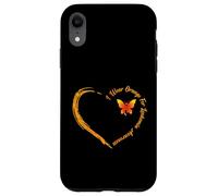 I Wear Orange for My Mom Butterfly MS Awareness Case for iPhone XR